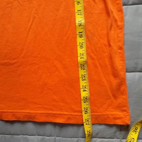 Reese's Peanut Butter Cup Logo T-shirt Unisex Med Orange Bella Canvas Candy Tee - Picture 7 of 7